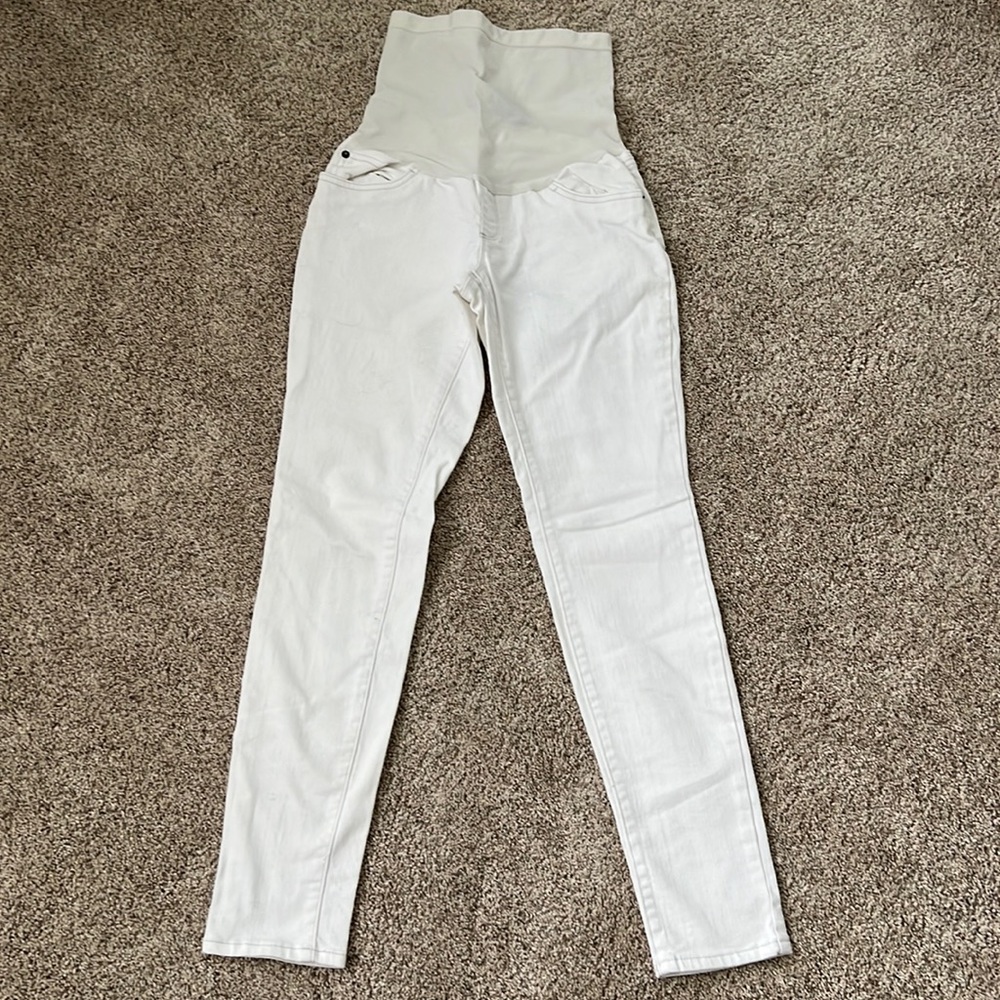 White jegging